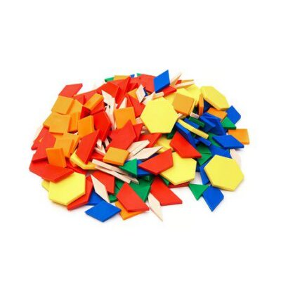 250 Plastic Pattern Blocks